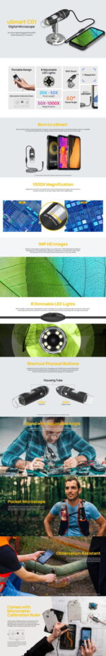 Ulefone uSmart C01 Digital Microscope - Image 5